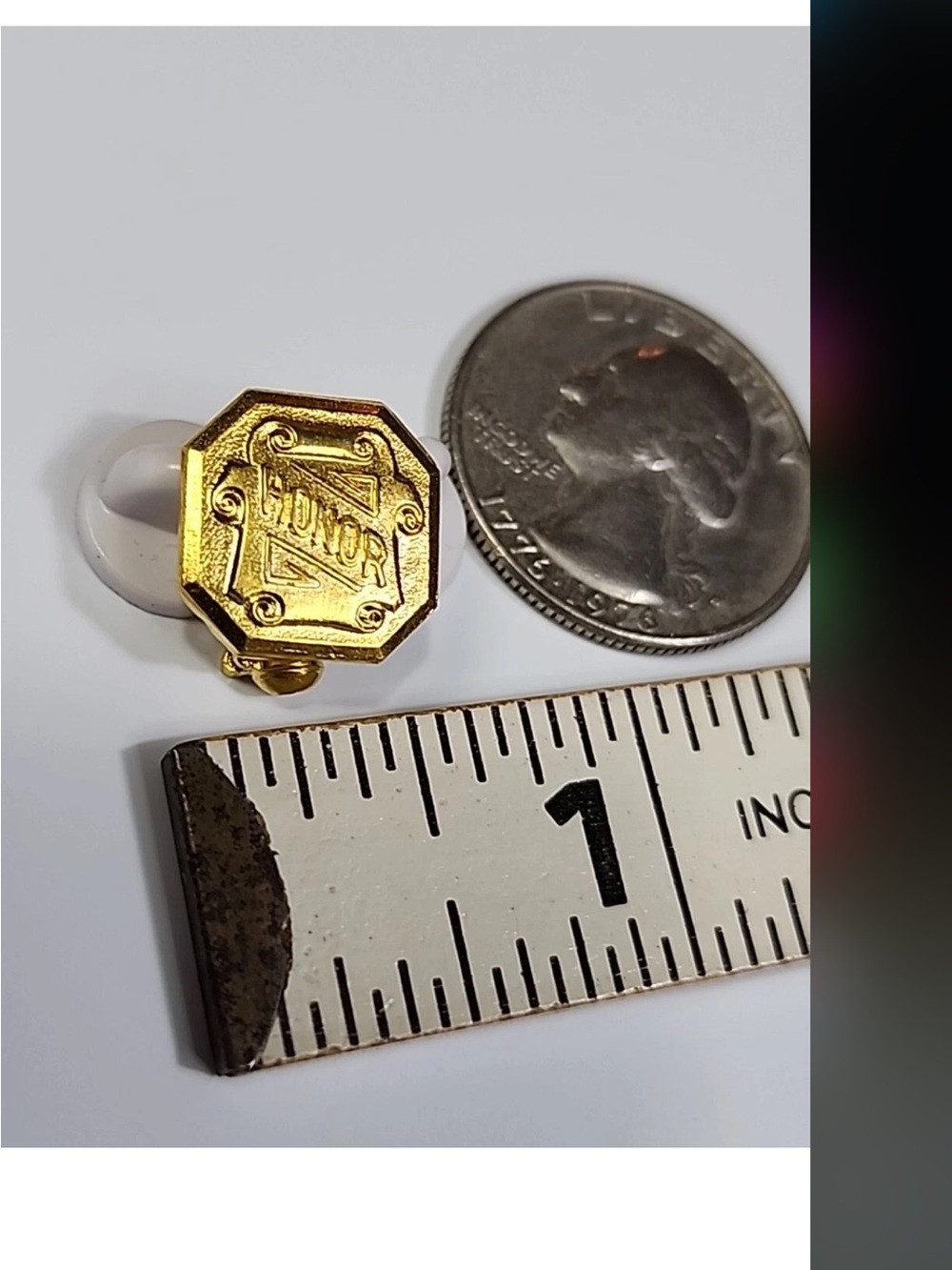 HONOR AWARD Lapel Pin Small Pin - Picture 2 of 5